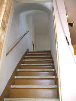 Prezza House Stairs - 'pre-renovation' Prezza House Stairs 'pre-renovation'